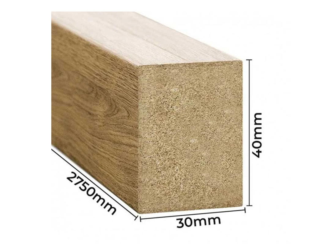 Riflaj decorativ - lamele Standard, Stejar Natur