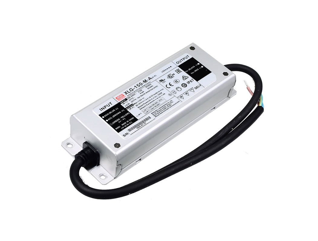 Sursa alimentare pentru lămpi LED între lamele, 24V, IP67, 150W