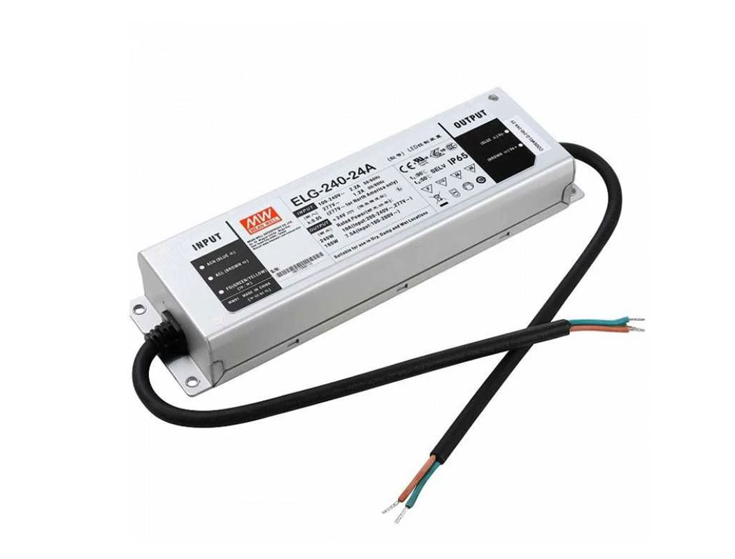 Sursa alimentare pentru lămpi LED între lamele, 24V, IP67, 240W