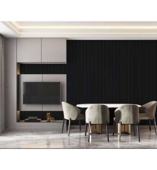 Set Riflaj decorativ alb mat