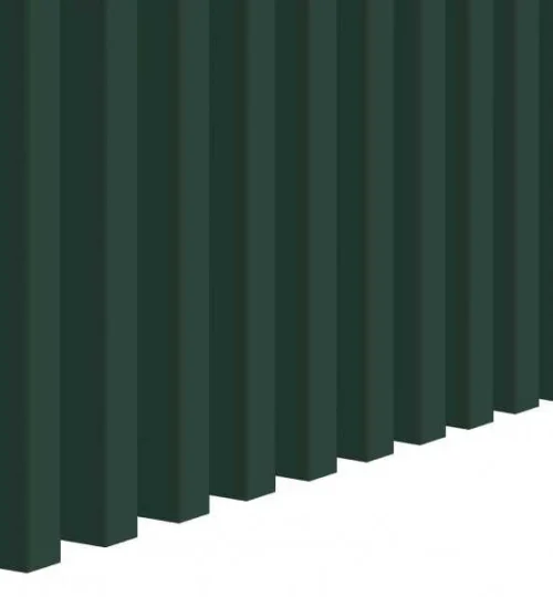Set Riflaj decorativ verde intens