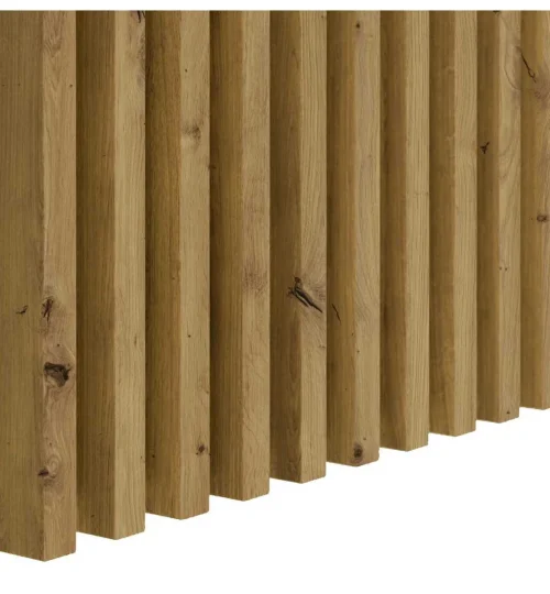 Set Riflaj decorativ, lamele MINI, pentru perete sau tavan, Stejar Artisa