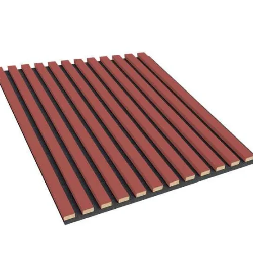 Set Riflaj decorativ - Panouri acustice 3D pe pasla pentru perete sau tavan, Coral, 600x24x600 mm, 4 panouri